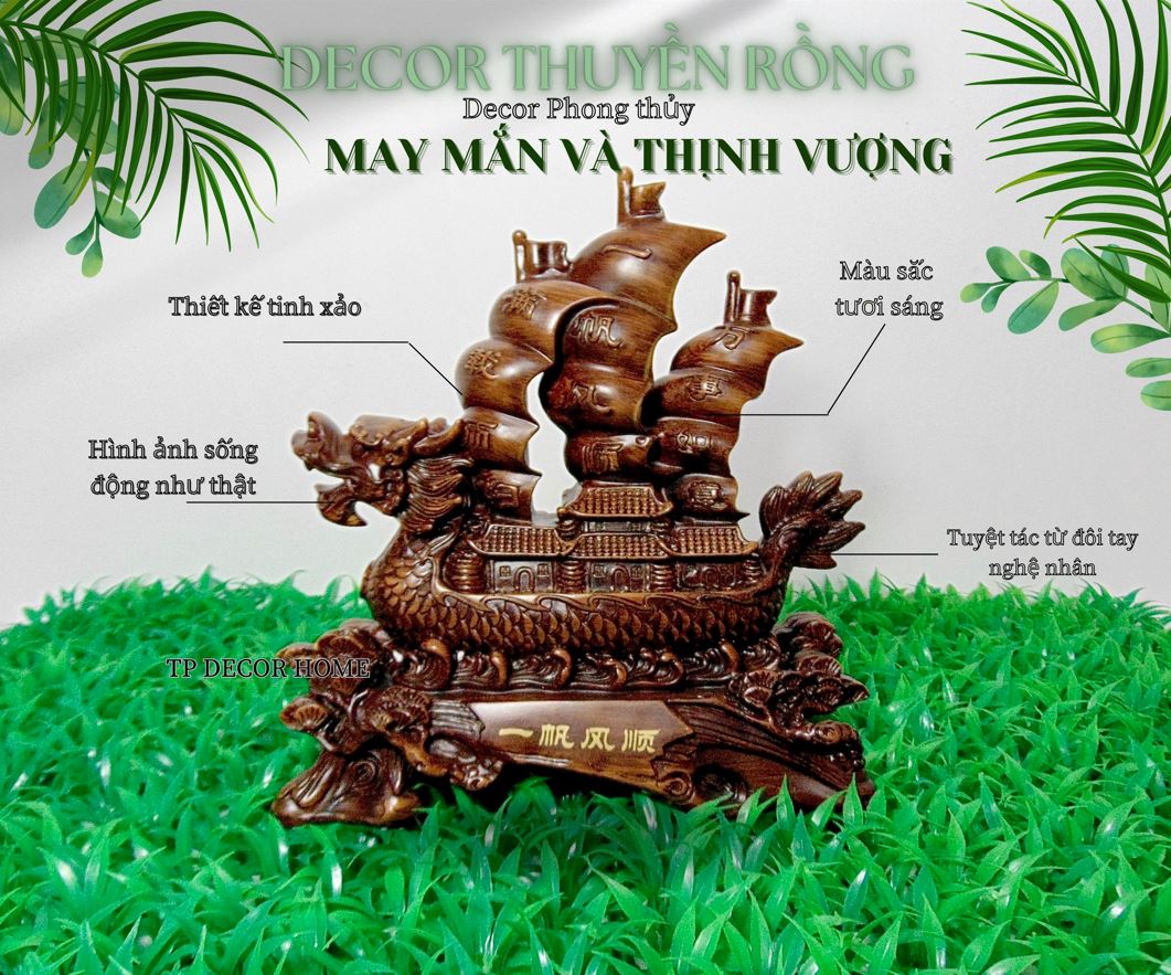 thuyen-rong-trang-tri-de-ban
